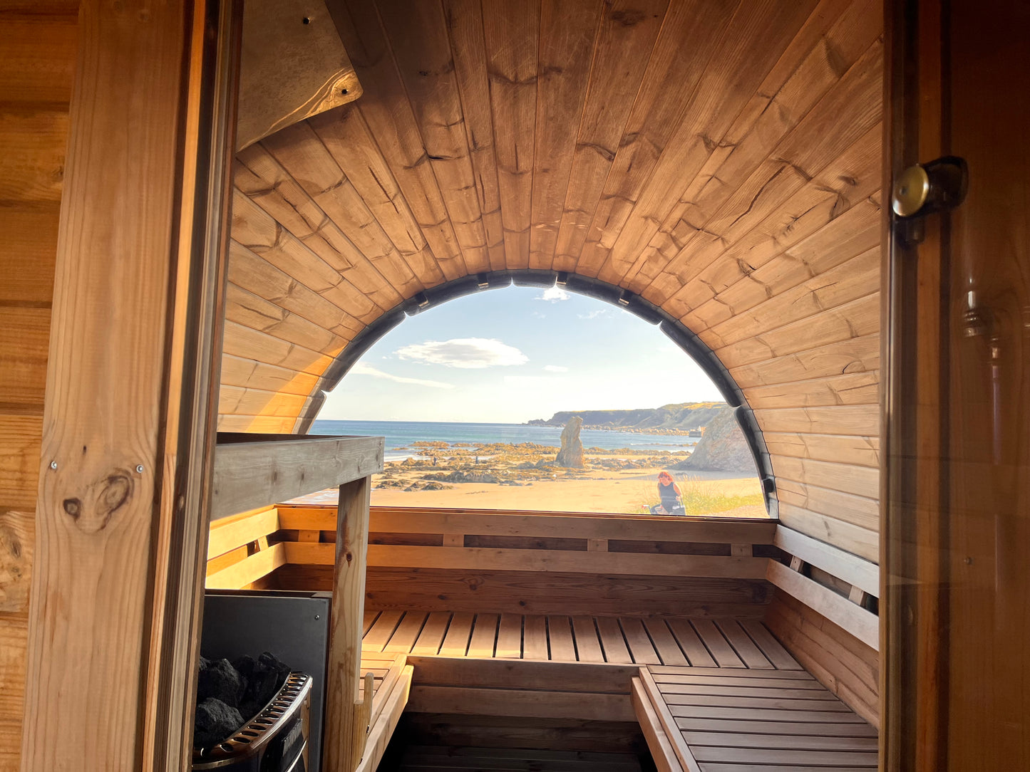 Sauna Sounds, Cullen Beach, Monday 6th October